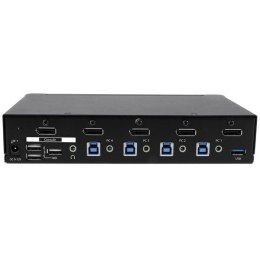 StarTech.com SV431DPU3A2 przełącznik KVM Możliwości montowania w stelażu Czarny