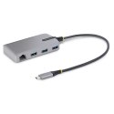 StarTech.com 5G3AGBB-USB-C-HUB stacja dokująca Przewodowa USB 3.2 Gen 1 (3.1 Gen 1) Type-C Szary