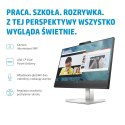 HP E24m G4 60,5 cm (23.8") 1920 x 1080 px monitor Full HD Czarny, Srebrny