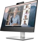 HP E24mv G4 60,5 cm (23.8") 1920 x 1080 px monitor Full HD Czarny, Srebrny