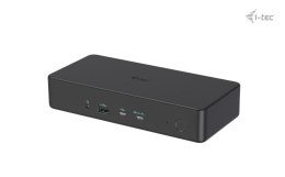 I-tec CADUAL4KDOCKPD2IT stacja dokująca Przewodowa USB 3.2 Gen 1 (3.1 Gen 1) Type-C Czarny