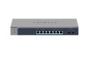 NETGEAR 8-Port Multi-Gigabit/10G Ethernet Ultra60 PoE++ Smart Switch with 2 SFP+ Ports (MS510TXUP) Zarządzany L2+ 10G Ethernet (