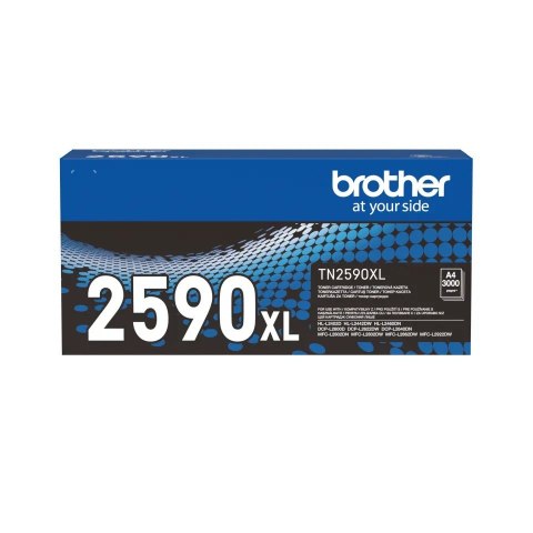 Brother Toner TN-2590XL BLACK 3000 stron do L24xx/26xx/28xx/29xx