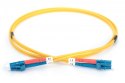 Digitus Patchcord FO Singlemode 09/125 OS2 LC-LC duplex 5m Żółty