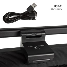 Lampka LED lightbar do komputera/monitora regulowana Maclean, 3 kolory światła, regulacja jasności, USB Type-C, 5V, MCE620