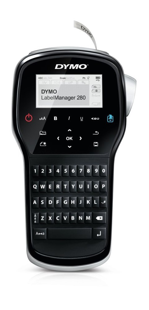 DYMO- drukarka etykiet LM280 z. walizkowy QWERTY