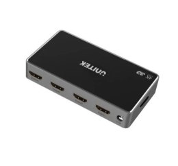 UNITEK V1109A rozgałęziacz telewizyjny HDMI 4x HDMI