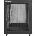 QOLTEC SZAFA RACK 19" | 15U | 600X855X600 | PERFOROWANE DRZWI