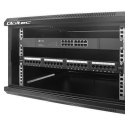 QOLTEC SZAFA RACK 19" | 6U | 600X370X600 | PERFOROWANE DRZWI