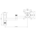 Techly ICA-LCD 104BK uchwyt do telewizorów 76,2 cm (30") Czarny