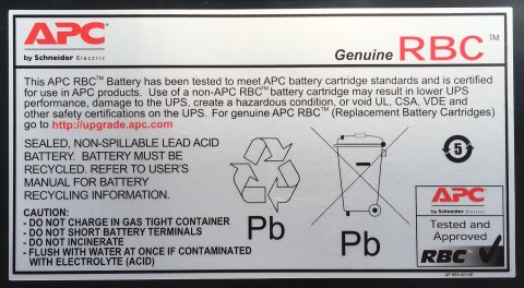 APC Replacement Battery Cartridge #48