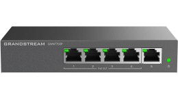 Switch Grandstream PoE GWN7700P (4x PoE do 1000; 1x do 1000Mpbs)