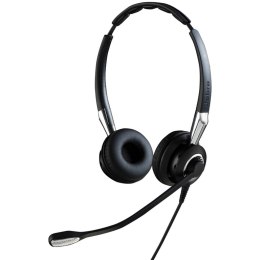 Jabra 2489-825-209 słuchawki/zestaw słuchawkowy Przewodowa Opaska na głowę Biuro/centrum telefoniczne Bluetooth Czarny, Srebrny