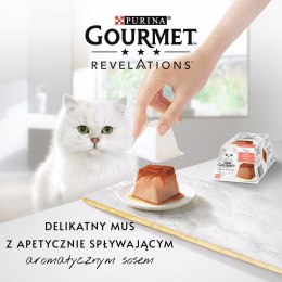 PURINA Gourmet Revelations Łosoś - mokra karma dla kota - 2x57 g