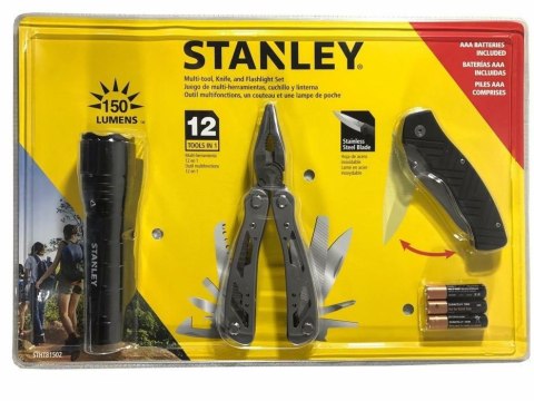 ST.MULTITOOL MULTINARZĘDZIE 12w1 +NÓŻ SKŁADANY +LATARKA