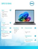 Dell Laptop XPS 13 9345 Win11Pro XELITE12C/32GB/1TB/13.4 OLED Touch/UMA GPU/FgrPr/FHD/IR Cam/Mic/WLAN + BT/Backlit Kb/3 Cell/3Y Basic