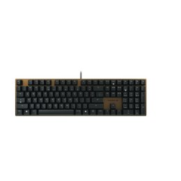 CHERRY KC 200 MX klawiatura USB QWERTY Angielski Czarny, Brąz