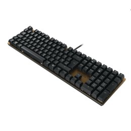 CHERRY KC 200 MX klawiatura USB QWERTY Angielski Czarny, Brąz