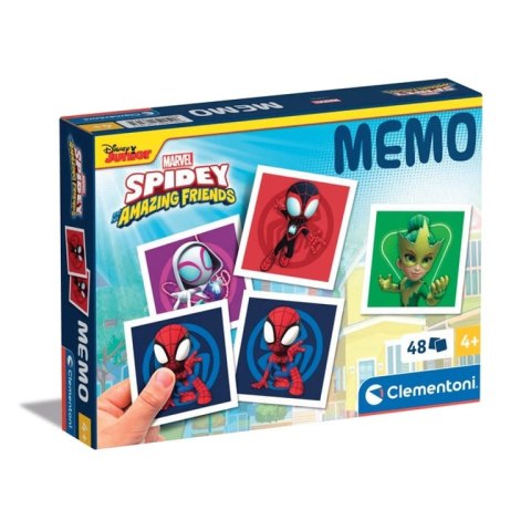 Clementoni Memo Spidey Gra karciana Pamięć