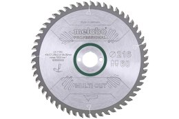 METABO PIŁA TARCZOWA HW/CT 216x30x60z MULTI CUT PROFESSIONAL