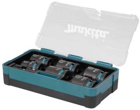 Makita E-16592 Gniazdo udarowe Wpływ socket set Czarny, Morski