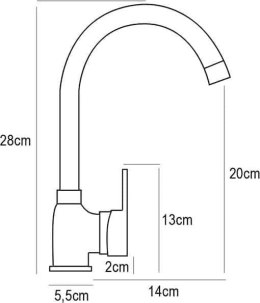 Bateria PYRAMIS BELLO granit wanilia