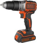 Black & Decker BL188KB-QW wkrętak zasilany/zakrętark udarowy Pomarańczowy