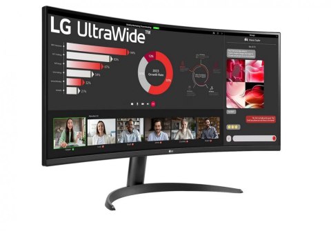 LG Electronics Monitor 34WR50QK-B 34 cale VA