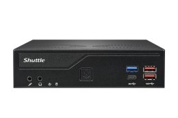 Shuttle DH770 komputer typu barebone Wielkość PC 1.35L Czarny Intel H770 LGA 1700