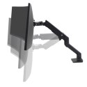 Ergotron HX DESK MONITOR ARM/WITH HD PIVOT MATTE BLACK