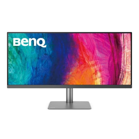 BenQ PD3420Q monitor komputerowy 86,4 cm (34") 3440 x 1440 px Quad HD LED Szary