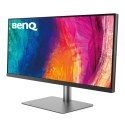 BenQ PD3420Q monitor komputerowy 86,4 cm (34") 3440 x 1440 px Quad HD LED Szary