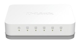 D-Link GO-SW-5G Nie zarządzany Gigabit Ethernet (10/100/1000) Biały