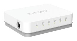 D-Link GO-SW-5G Nie zarządzany Gigabit Ethernet (10/100/1000) Biały