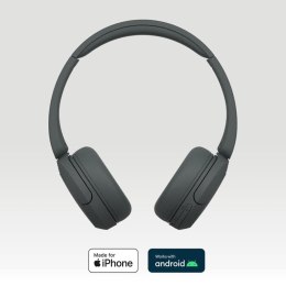 Sony WH-CH520 Zestaw słuchawkowy Bezprzewodowy Opaska na głowę Połączenia/muzyka USB Type-C Bluetooth Czarny