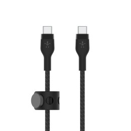 Kabel Belkin BoostCharge Pro Flex USB-C to USB-C Cable 60W 1m Silicone oplot Black