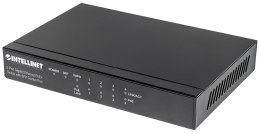 Intellinet 561174 łącza sieciowe Gigabit Ethernet (10/100/1000) Obsługa PoE Czarny