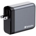 Verbatim GaN charger 140W, 1x USB-A, 3x USB-C