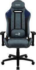 Aerocool DUKE AeroSuede Uniwersalny fotel dla gracza Czarny, Niebieski