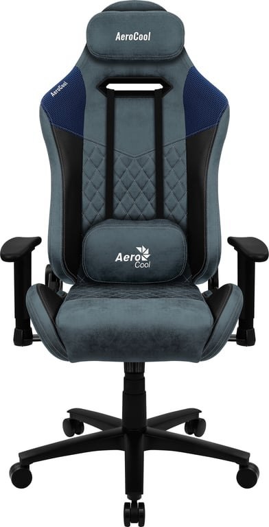 Aerocool DUKE AeroSuede Uniwersalny fotel dla gracza Czarny, Niebieski