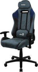 Aerocool DUKE AeroSuede Uniwersalny fotel dla gracza Czarny, Niebieski