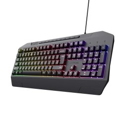 Trust GXT 836 Evocx klawiatura Gaming USB QWERTY US English Czarny