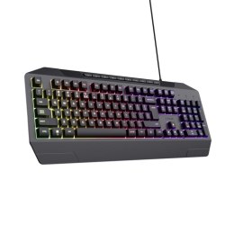 Trust GXT 836 Evocx klawiatura Gaming USB QWERTY US English Czarny