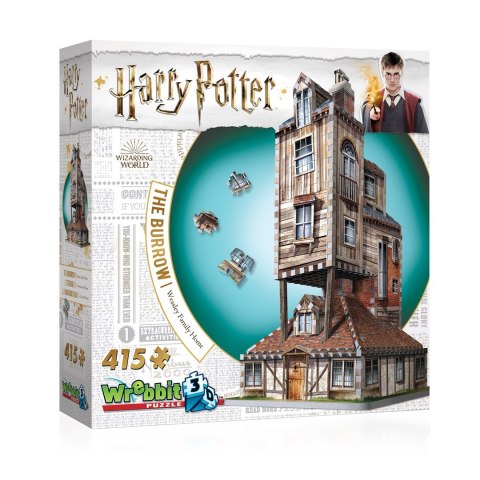 Wrebbit 3D W3D-1011 puzzle Puzzle 3D 415 szt. Budynki