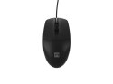 Mysz RUFF PLUS przewodowa optyczna, 1200 DPI, 3 przyciski, USB, 1.8m czarna