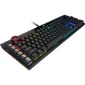 Klawiatura Gamingowa Corsair K100 RGB, Corsair OPX, LED RGB - Czarna