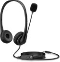 Słuchawki z mikrofonem HP Stereo 3.5mm Headset G2 przewodowe czarne 428H6AA