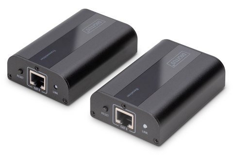 DIGITUS PRZEDŁUŻACZ (EXTENDER) HDMI 30M/60M PO SKRĘTCE CAT.6 4K2K 30HZ/60HZ UHD HDCP 2.2 IR AUDIO (ZESTAW) DS-55204