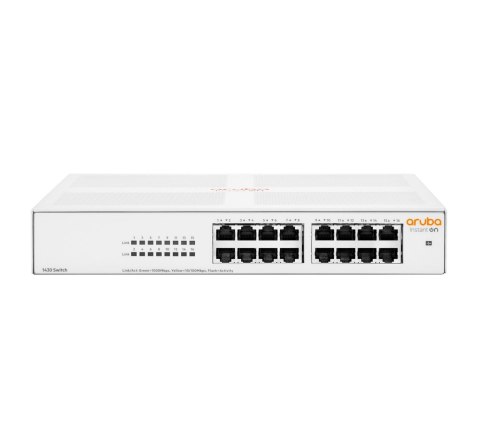 Aruba Instant On 1430 16G Nie zarządzany L2 Gigabit Ethernet (10/100/1000) 1U Biały