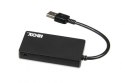 Hub IBOX USB 3.0 CZARNY 4-PORTY, SLIM IUH3F56 (4x USB 3.0; kolor czarny)